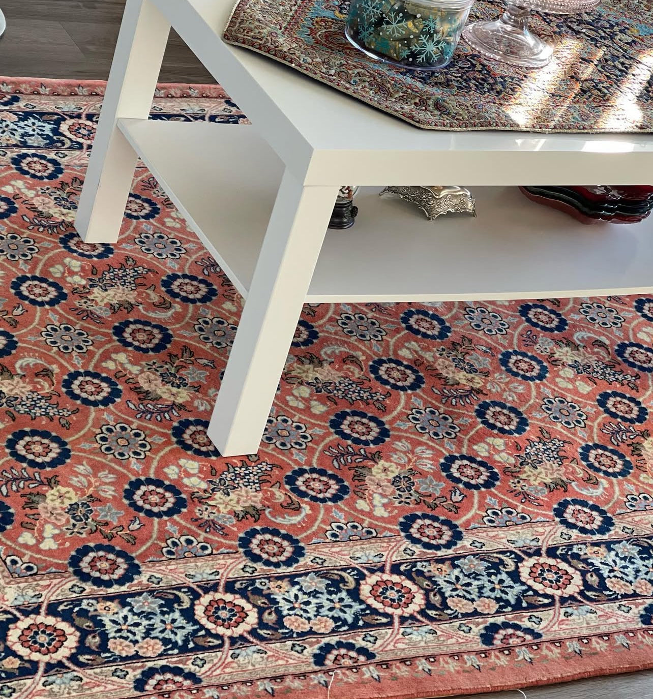 Authentic Qom Persian Rug – Handmade Wool Carpet
