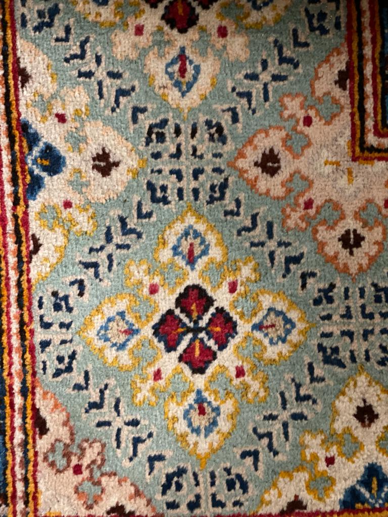 Authentic Hand-Knotted Persian Tabriz Rug