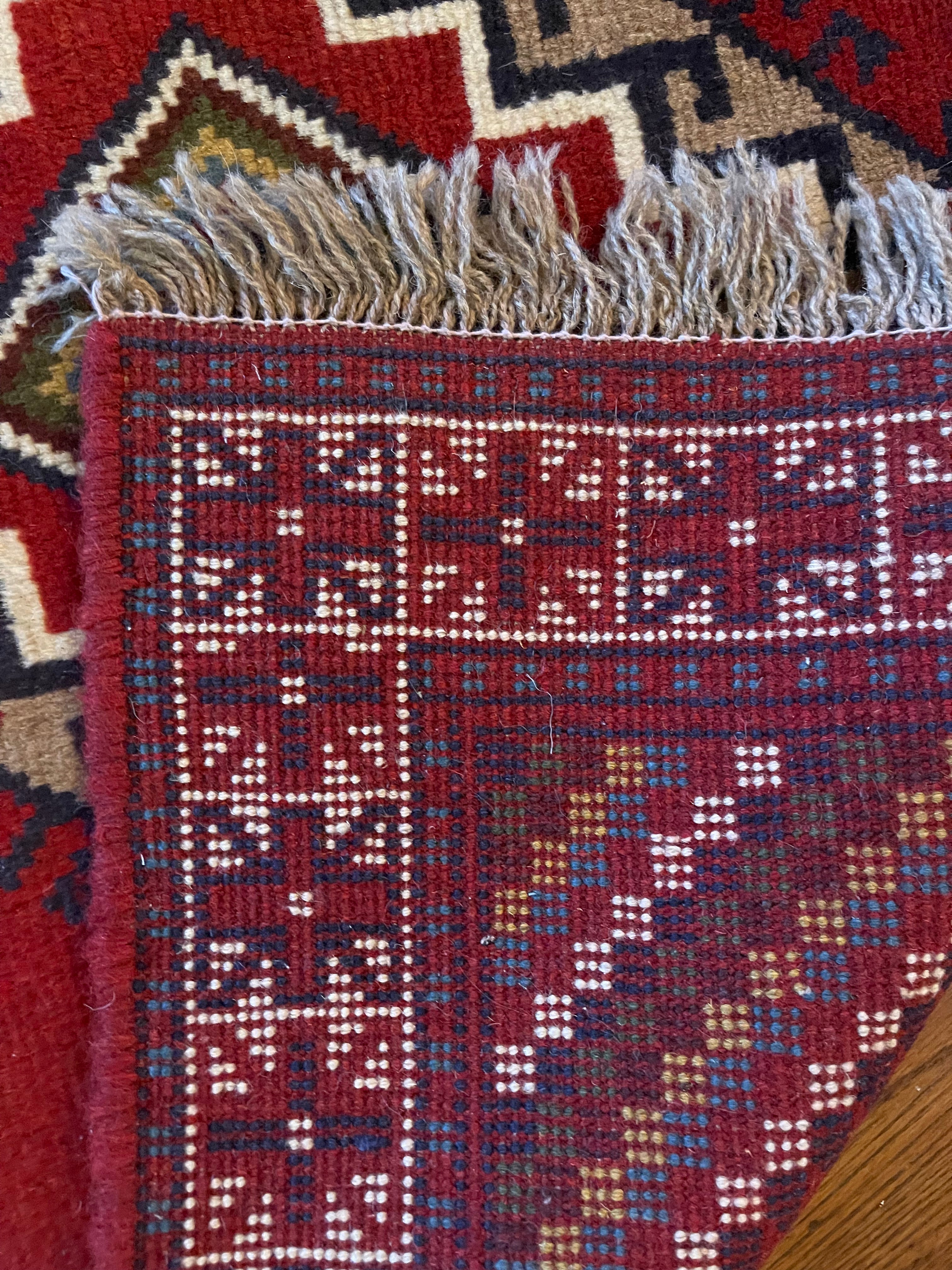 Hand made Persian Baloch Rug size 6.3x4 sqf