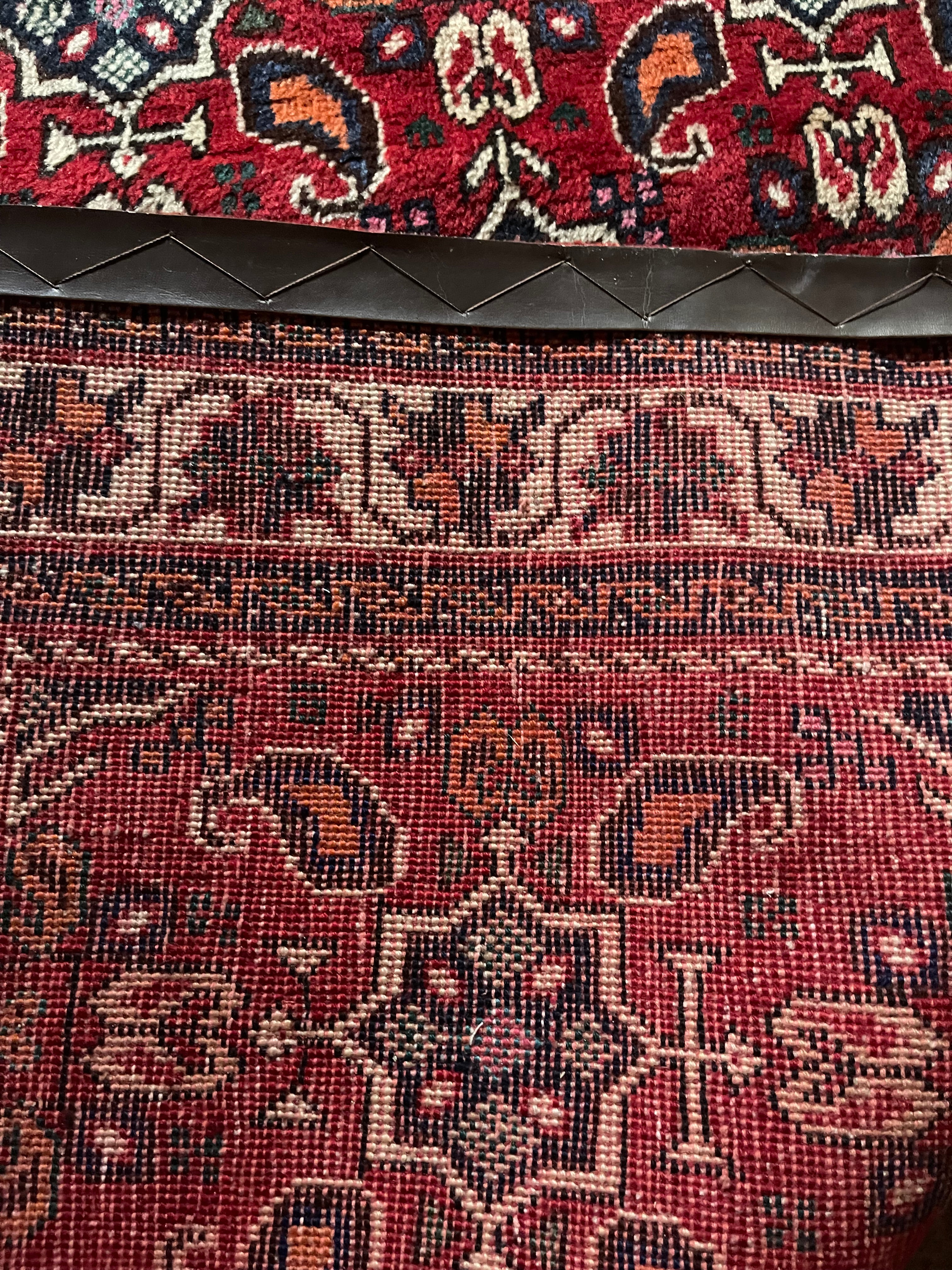 Authentic Qashqai Handmade Rug – Wool Pile, Natural Vegetable Dye, Handwoven Warp & Weft
