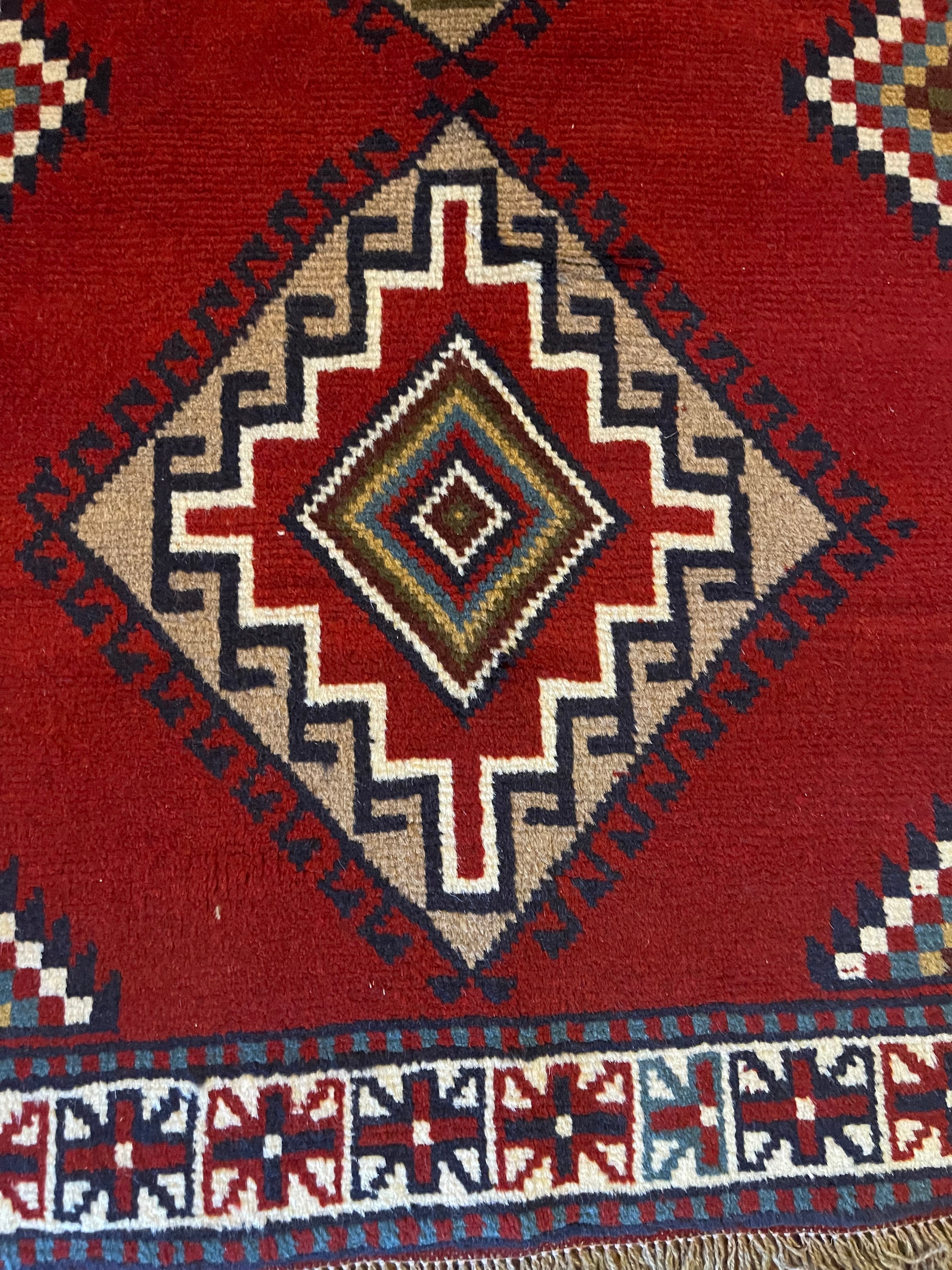 Hand made Persian Baloch Rug size 6.3x4 sqf