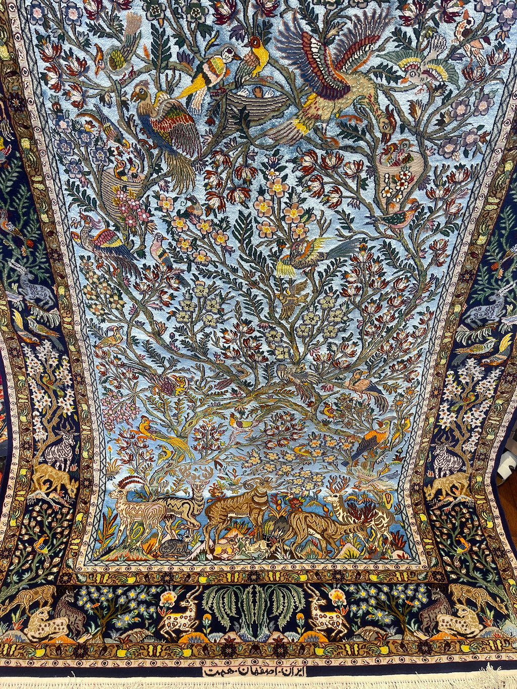 Hand woven Persian rug