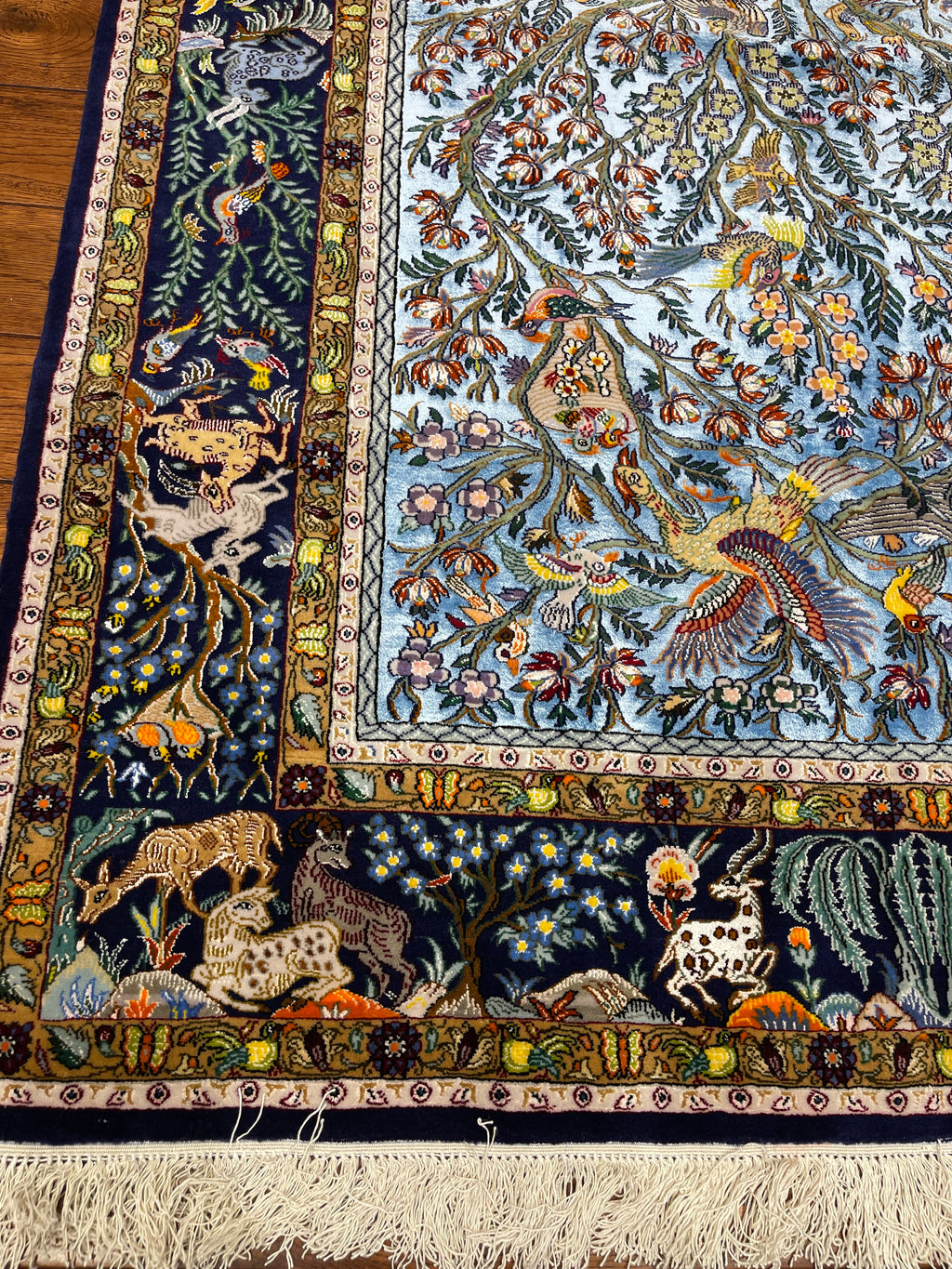 Hand woven Persian rug