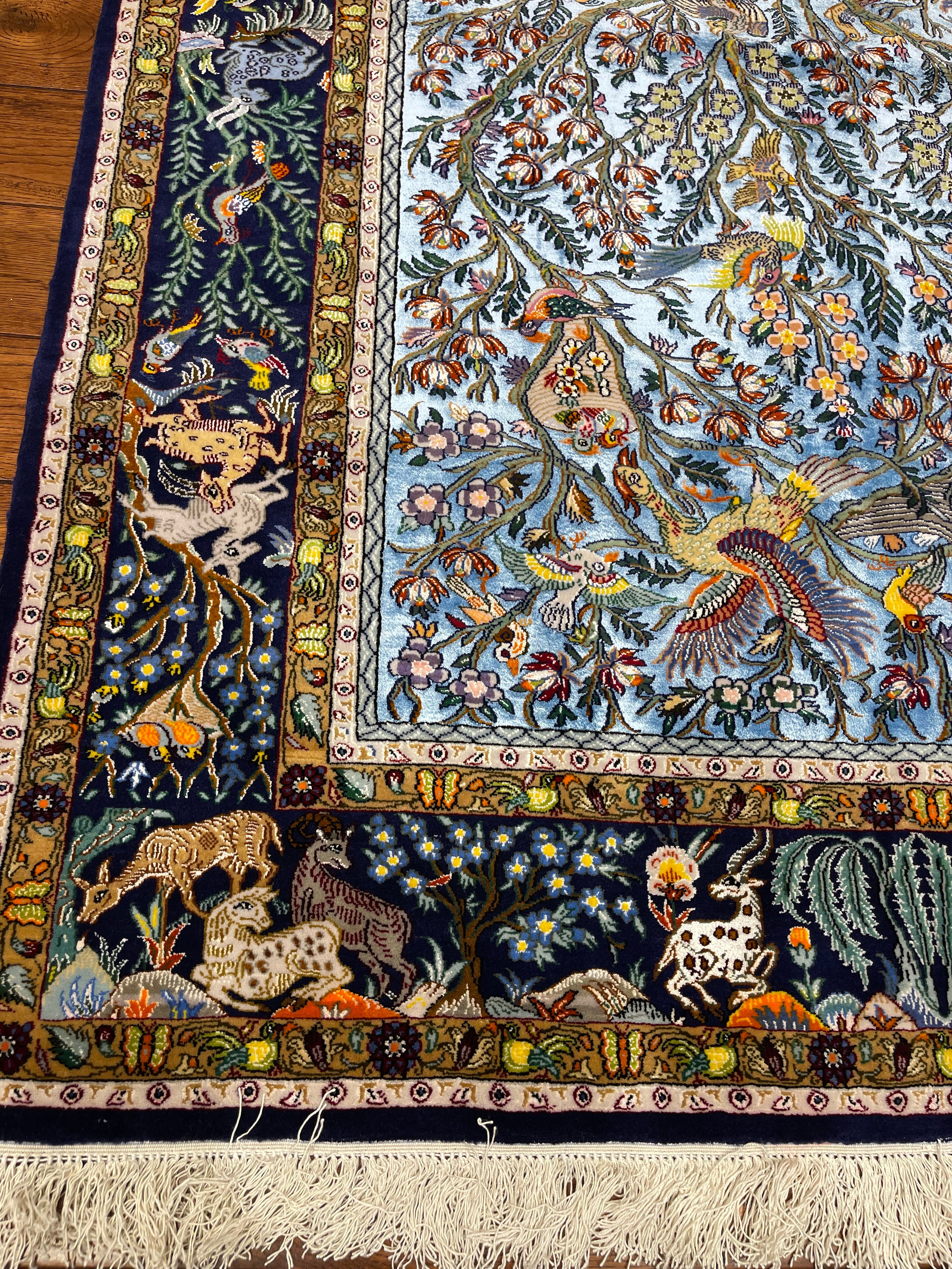 Hand woven Persian rug