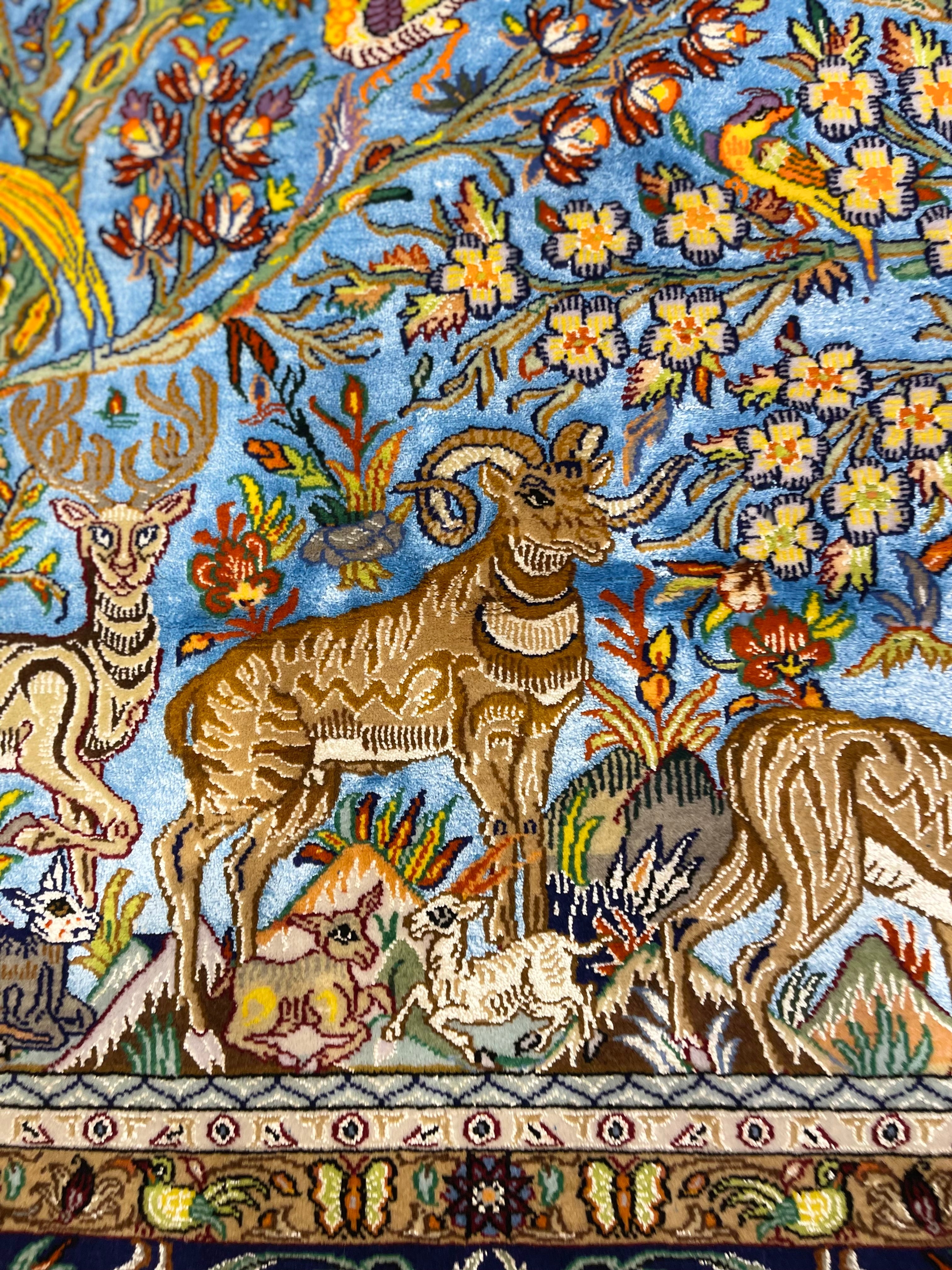 Hand woven Persian rug